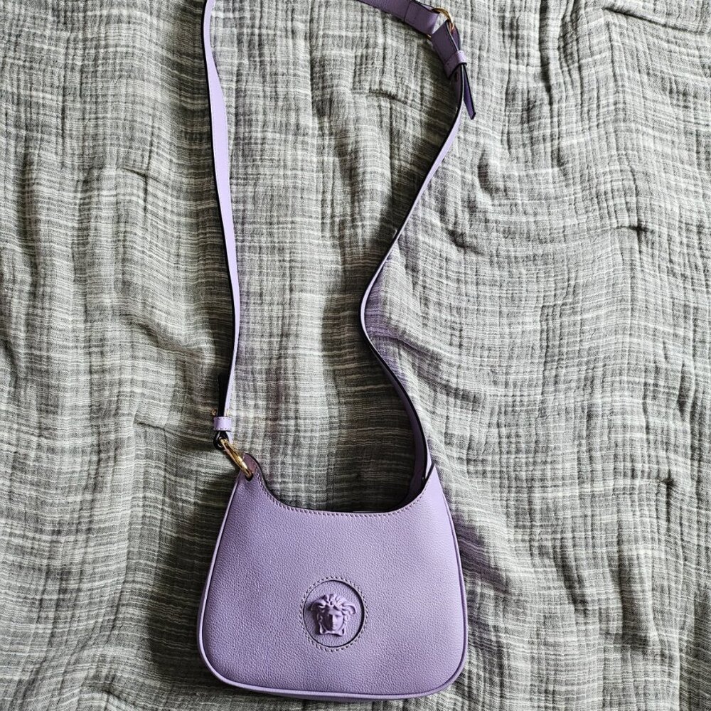 Minihobo Liliac -Versace gold